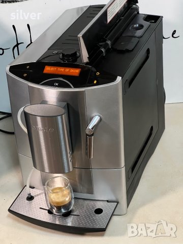 Кафемашина кафе автомат miele с гаранция, снимка 3 - Кафемашини - 43905529