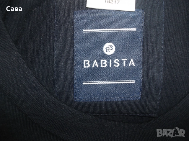 Тениски BABISTA,ROADSIGN  мъжки,2-3-4ХЛ /тъмносиня,черна/