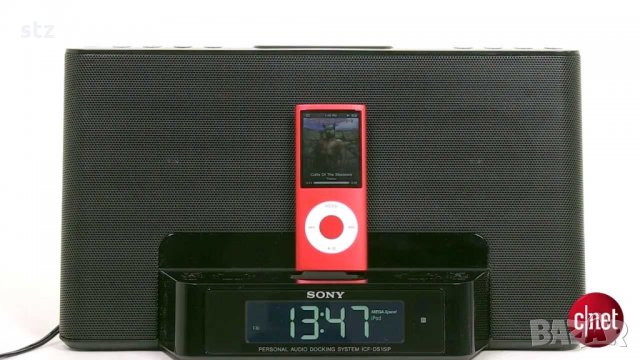Sony Icf-ds15ip iPod iPhone Dock Audio AM/FM Digital Clock Radio dream machine, снимка 1
