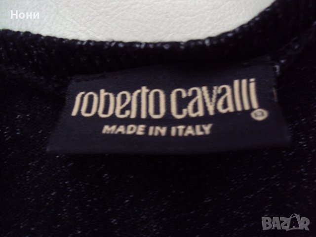 Оригинална дамска блуза тип пуловер Роберто Кавали, снимка 3 - Блузи с дълъг ръкав и пуловери - 36896041