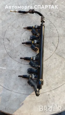 Peugeot 308 2007 2015 1.6 Бензинов двигател Горивна релса за високо налягане 75756458002