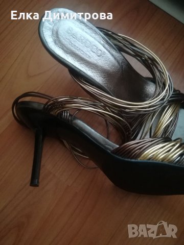 Обувки, снимка 2 - Дамски обувки на ток - 32423396