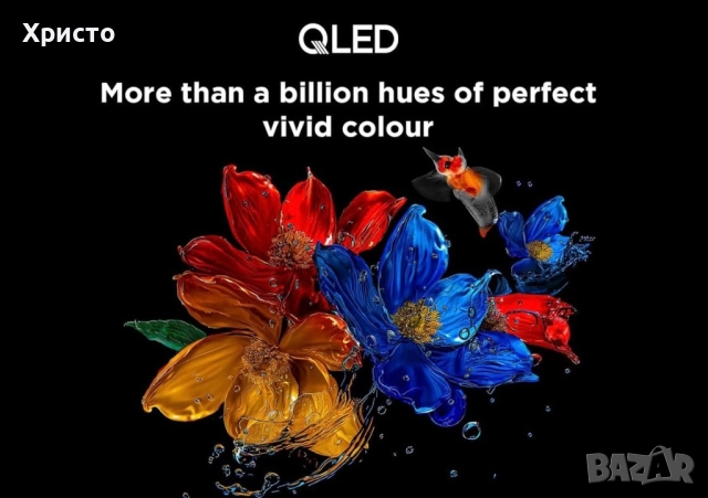 НОВО!!! Телевизор TCL QLED 55P7K, 55" (139 см), Smart Google TV, 4K Ultra HD, Клас F (Модел 2025) , снимка 3 - Телевизори - 52545469