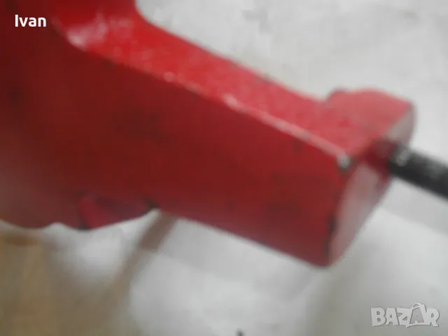 2,5 кг Немски РЪЧЕН ШМИРГЕЛ  с възможност за шлифовъчен камък диск до ф 200мм ОТЛИЧЕН ГОЛЯМ, снимка 16 - Други инструменти - 47602865