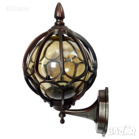 Градински Фенер Егіса  долен, горен носач, висящ с верига Е27, IP 44, снимка 9 - Други - 52853742