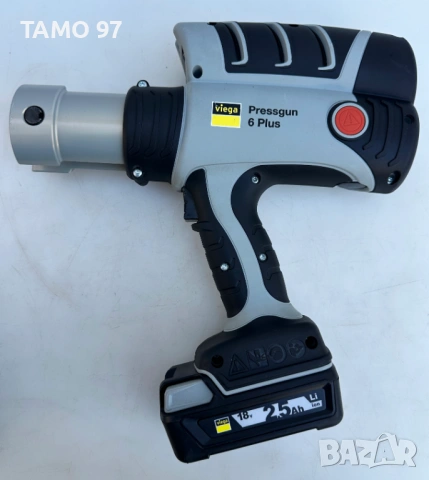 Viega Pressgun 6 Plus - Акумулаторна преса за фитинги неразличима от нова!, снимка 4 - Други инструменти - 53027011