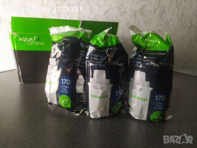 Универсален филтър за кани за вода Английски