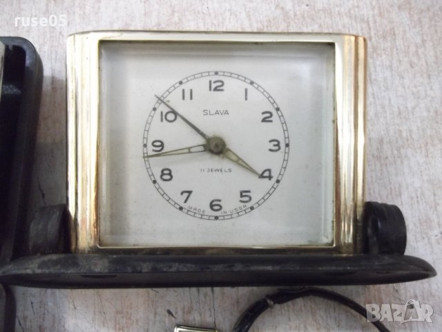 Лот от 3бр. будилника и 1бр. ръчен дамски часовник-съветски, снимка 3 - Други - 28630093