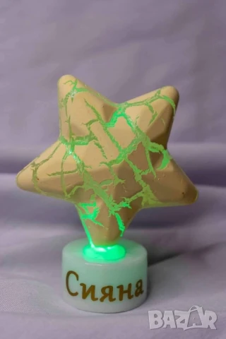 нощна лампа с име, снимка 9 - Детски нощни лампи - 51208609