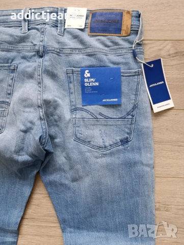 Мъжки дънки Jack&Jones размер 34, снимка 6 - Дънки - 52621541