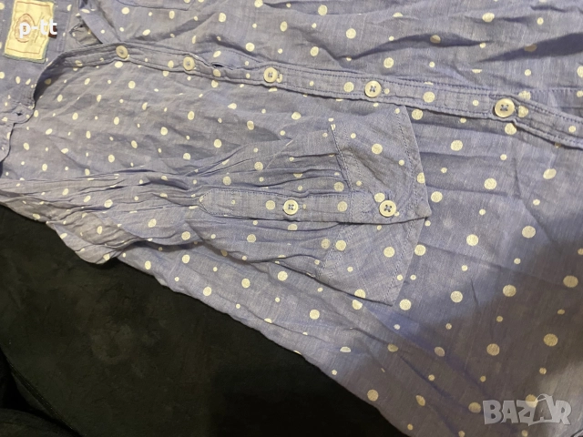 Риза на точки ,бял карго (панталон като нов), снимка 7 - Панталони - 52335828