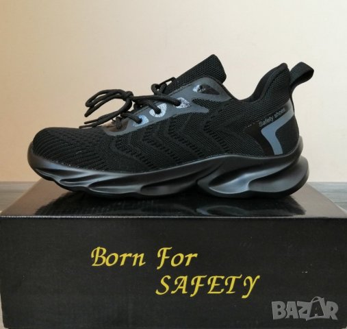 Работни обувки с метално бомбе - уникално леки от дишащ материал (Модел 276), снимка 7 - Други - 33620262