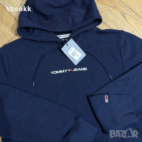 Мъжко горнище Tommy Jeans | S размер, снимка 3 - Суичъри - 53226116