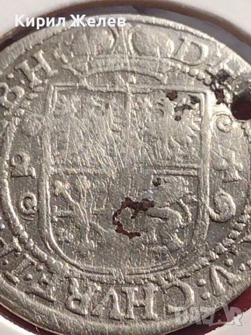 Сребърна монета 1/4 талер 1624г. Георг Вилхелм Кьониксберг Източна Прусия 14959, снимка 9 - Нумизматика и бонистика - 43001017