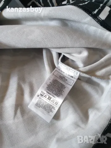 Adidas Allover Print Doubleknit Half Zip Sweatshirt - страхотно дамско горнище КАТО НОВО Л, снимка 10 - Спортни екипи - 48492980