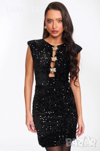 Дамски Рокли с Пайети ⚜️, снимка 3 - Рокли - 52950986