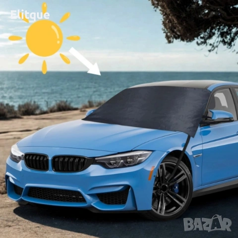 Защитно покритие за предно стъкло - универсално, водоустойчиво, снимка 6 - Други стоки за дома - 53471525