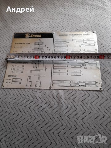 Стара табела,Влакова отоплителна схема Skoda, снимка 5 - Други ценни предмети - 32298359