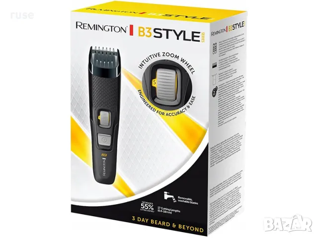 НОВИ! Тример за брада Remington MB3000 B3 Style Series 17 дължини, снимка 7 - Тримери - 49786540