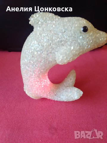 Декоративна лампа делфин, снимка 7 - Морски сувенири - 27927952