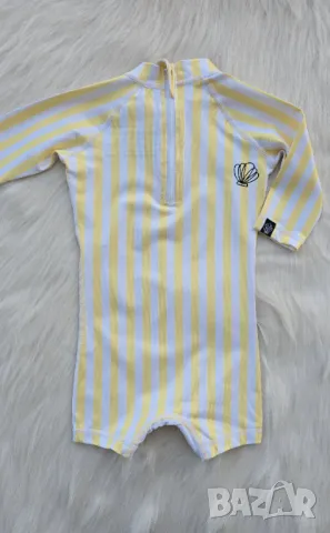 Нов детски бански UPF 50+ размер 9-12 месеца , снимка 4 - Бебешки бански - 49912001
