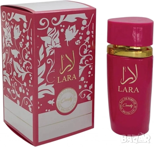 Аромат за жени Lara Candy Women Parfum, снимка 6 - Дамски парфюми - 51852481