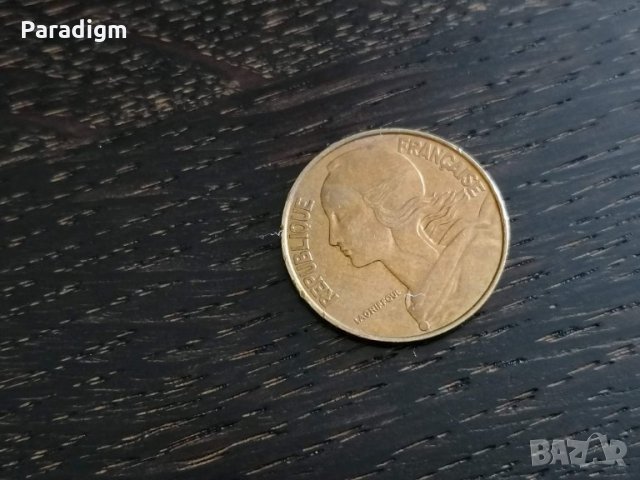 Монета - Франция - 20 сентима | 1987г., снимка 2 - Нумизматика и бонистика - 28383981