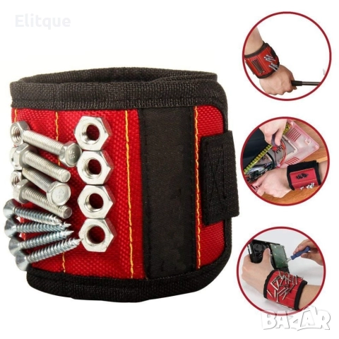 Магнитна гривна /лента за инструменти - синя или черна, снимка 6 - Други - 52863916