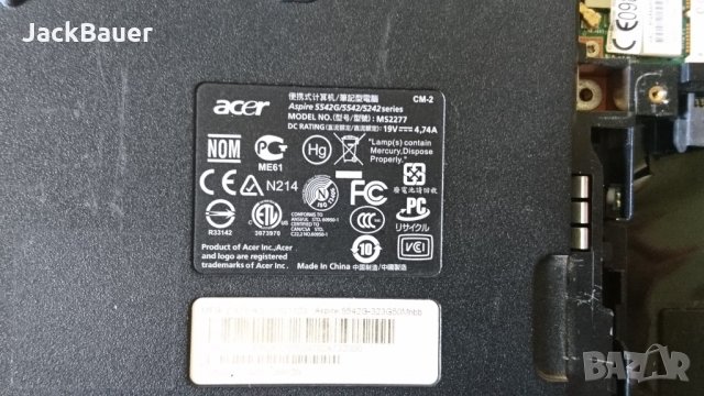 Лаптоп Acer 5542G - на части, снимка 2 - Части за лаптопи - 32464184