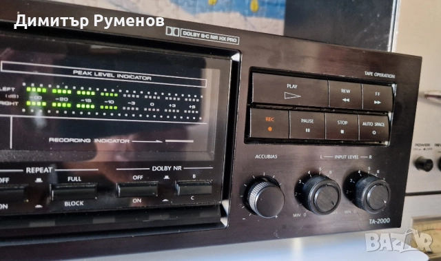 Касетен дек Onkyo TA-2000, снимка 4 - Декове - 51569632