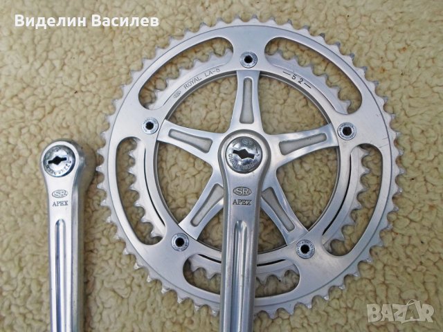 Sakae*Ringyo/SR/ретро шосейни курбели/, снимка 10 - Части за велосипеди - 33096811