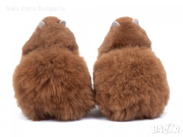  Усмихната алпака – малка, 23 см, Walnut, снимка 5 - Плюшени играчки - 37091139