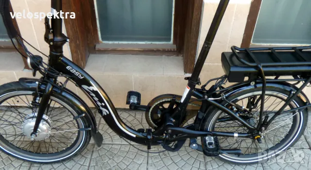 Електрически ЕНИК Изи- сгъваем "пони" ! На 170 км. Като НОВ ! 20 цола !, снимка 4 - Велосипеди - 50243616