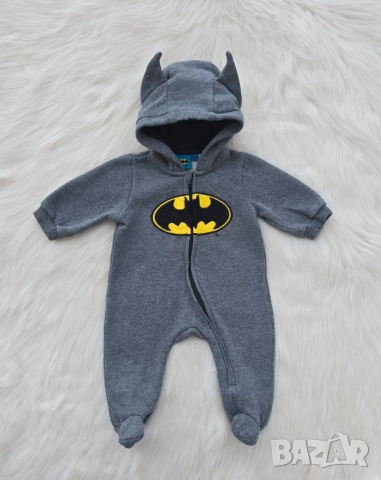 Бебешки ромпър Батман за новородено