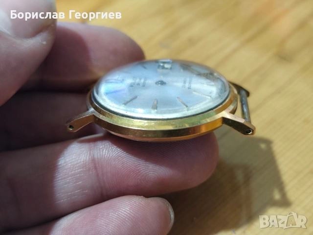 Механичен часовник poljot de luxe 29 jewels automatic, снимка 3 - Мъжки - 53423292