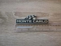 емблема Skoda Monte Carlo черно със сребристо, снимка 2