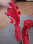 Ново!Червени интересни кецове от естествена кожа , снимка 2