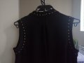 Висок клас къса рокля /туника/ с капси, снимка 5