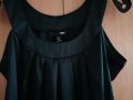 Дамски потник черен сатен, снимка 5