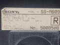 Тонколони SONY SS-A609, снимка 11