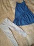 Лот дънки и рокля на Zara р 110, снимка 1 - Детски панталони и дънки - 28585803