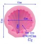 мида мидичка силиконов молд форма украса декор торта фондан шоколад сапун гипс свещ, снимка 2