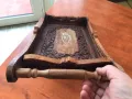 ПОДНОС ТАБЛА ЗА СЕРВИРАНЕ ДЪРВО НАСИТЕНА ДЪРВОРЕЗБА, снимка 6