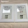 Двойна дървена рамка за снимки тип книга за снимка размер 10х15см, снимка 2
