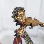 Нова Стауетка Музикант Саксофон Цигулка Тромпет Виолончело 30см, снимка 10