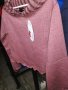 НОВА Дамска блуза пастелно розово, снимка 1 - Блузи с дълъг ръкав и пуловери - 27774646