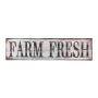 Метална табела Farm fresh ретро стил