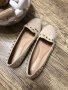 Бежови балеринки, снимка 1 - Дамски ежедневни обувки - 27819240
