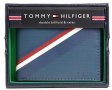 Tommy Hilfiger Мъжки Кожен Син Портфейл с Подаръчна Кутия, снимка 5