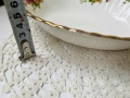 ROYAL ALBERT красива купа за сервиране от костен порцелан от Англия, снимка 8